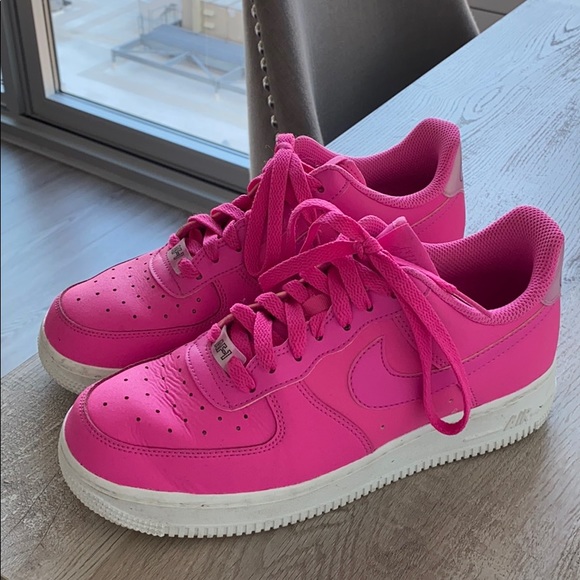 Nike | Shoes | Hot Pink Nike Airforce S | Poshmark